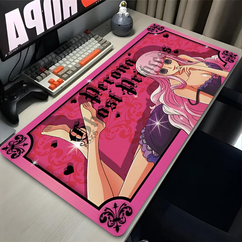 New Mouse Pad One Piece Perona Ghost Anime Extended Gaming Mouse Pad NonSlip AntiDirt Large Desk Mat