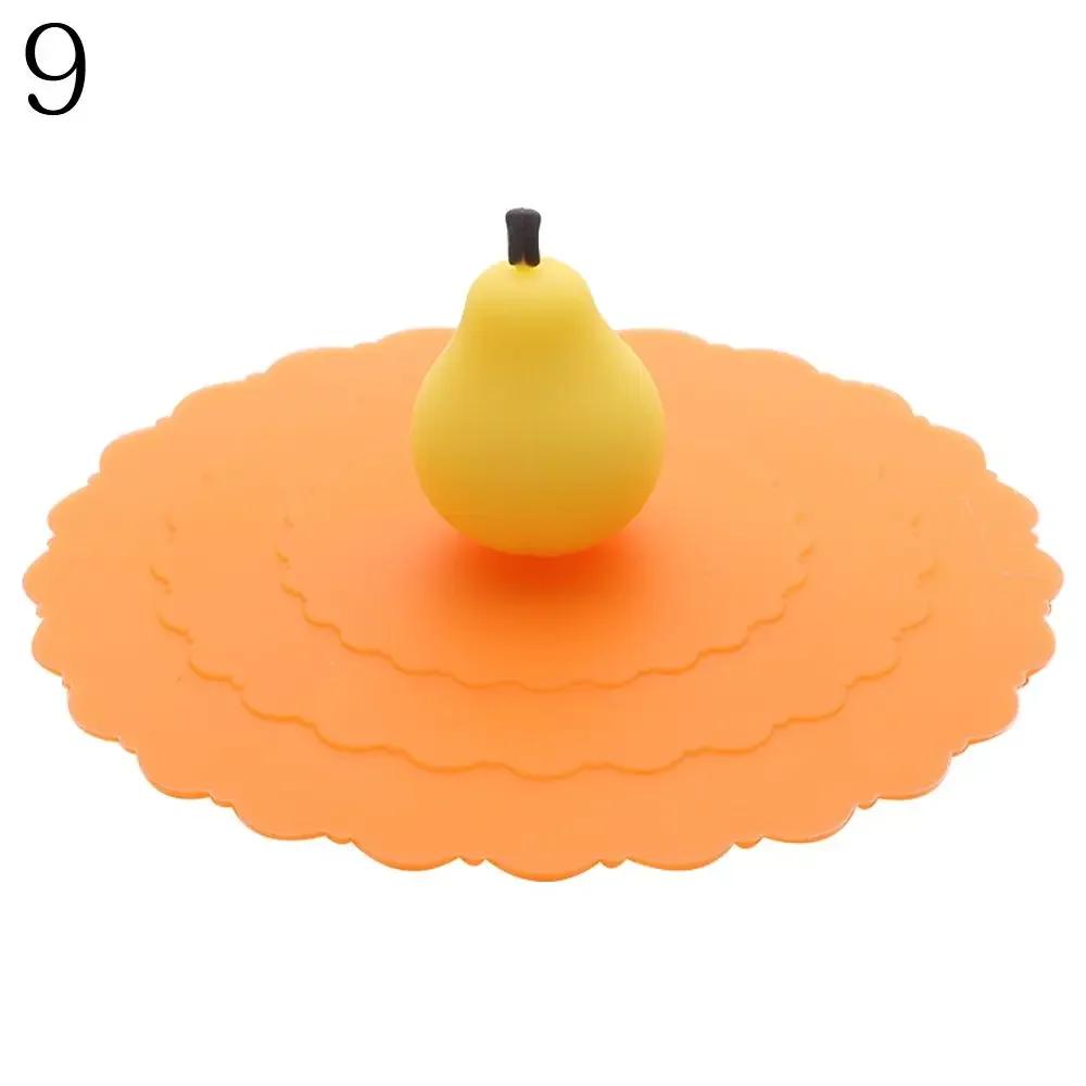 New 10cm Cute Reusable Cap Suction Cup Cover Dustproof Silicone Cup Cover Leakproof