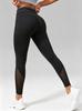 New hot-selling fitness mesh splicing sports leggings high waist hip-lifting yoga pants yoga clothes leggings