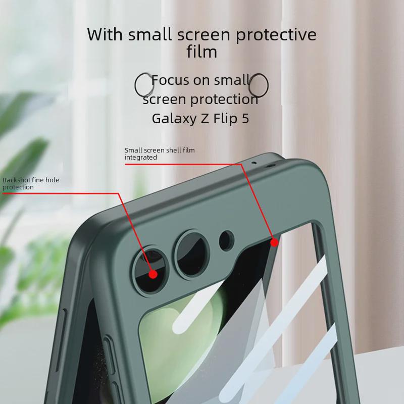 Ultra-Thin Magnetic Ring Bracket Case for Samsung Galaxy Z Flip5
