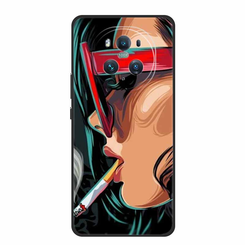 For Honor Magic6 Pro Case Animals TPU Silicone Soft Phone Cases Back Cover for Huawei Honor Magic 6 Pro Wolf Shockproof funda