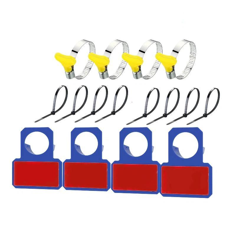 1Set/2Sets Pool Hose Support Prevents Hose Bending And Falling Compatible With Various Above-Ground Pool Easy To Install