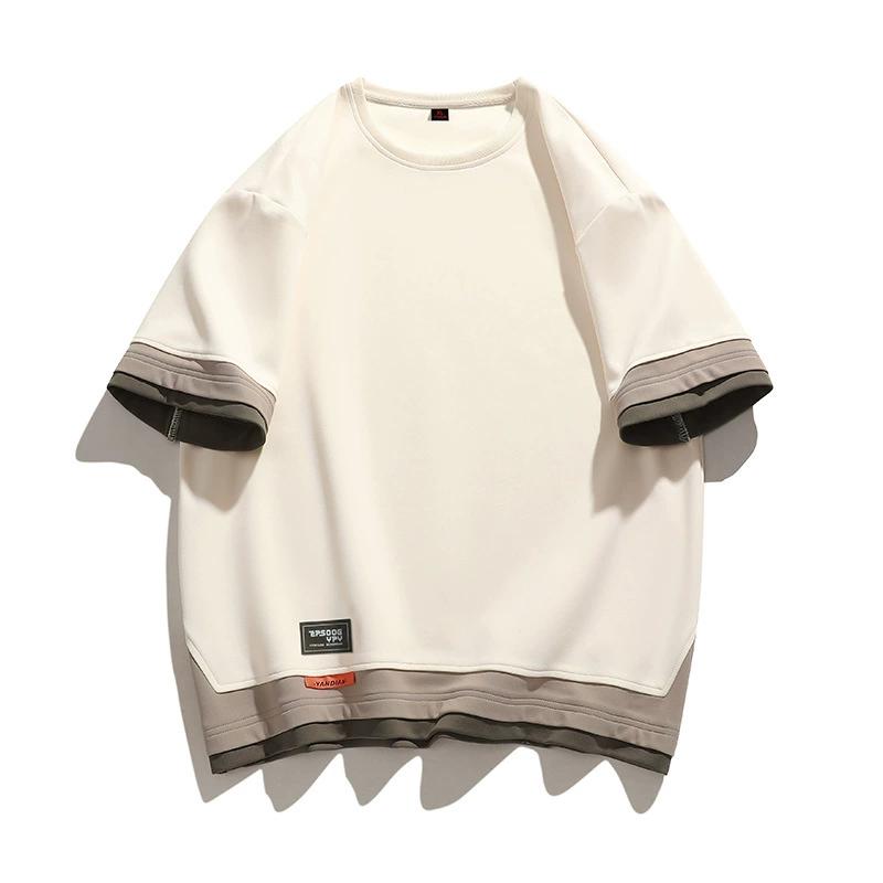 Plus Size 8XL T-Shirts Men Drop Shoulder Summer Male Tshirts Janpn Style T Shirts Oversized Clothes Man Top Tees Free Ship