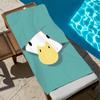 D-duck funny cartoon Towel Beach Quick Dry Soft Pool Towels Gift for Travel Gym Shower Camping sports
