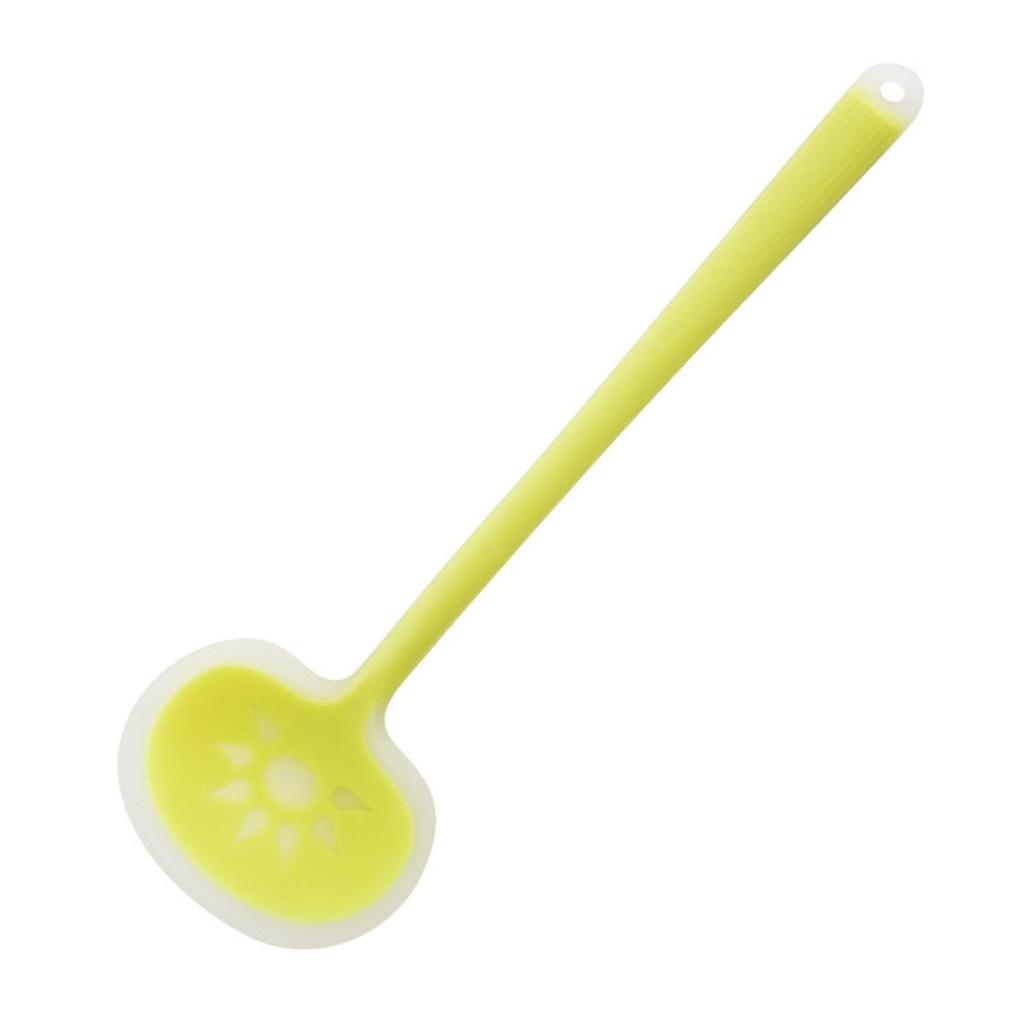 Long Handle High-Temperature Resistant Silicone Spatula for Non-stick Pans