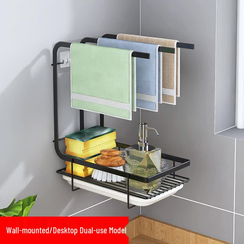 ZISIZ Kitchen Dishcloth Drying Rack