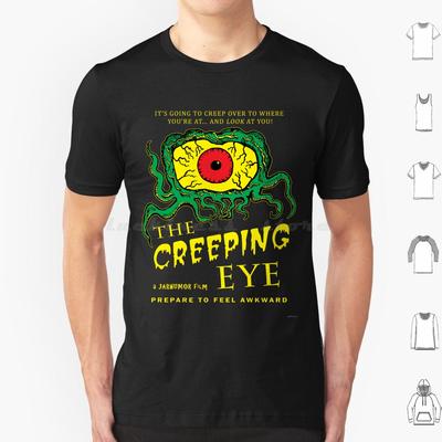 The Eye T Shirt 6xl Cotton Cool Tee The Crawling Eye Movie Movies Parody Classic Horror Bad Cult Monster Creature Evil Creepy