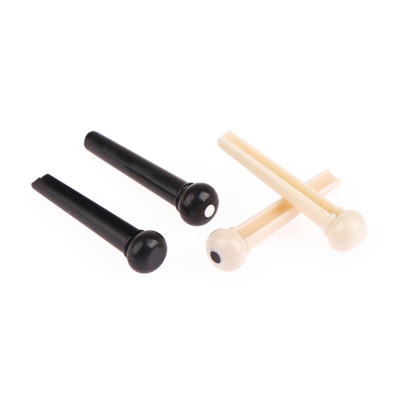 20 stk Akustisk gitar Bridge Pins For 6 Strings Erstatning Plast Avtrekker