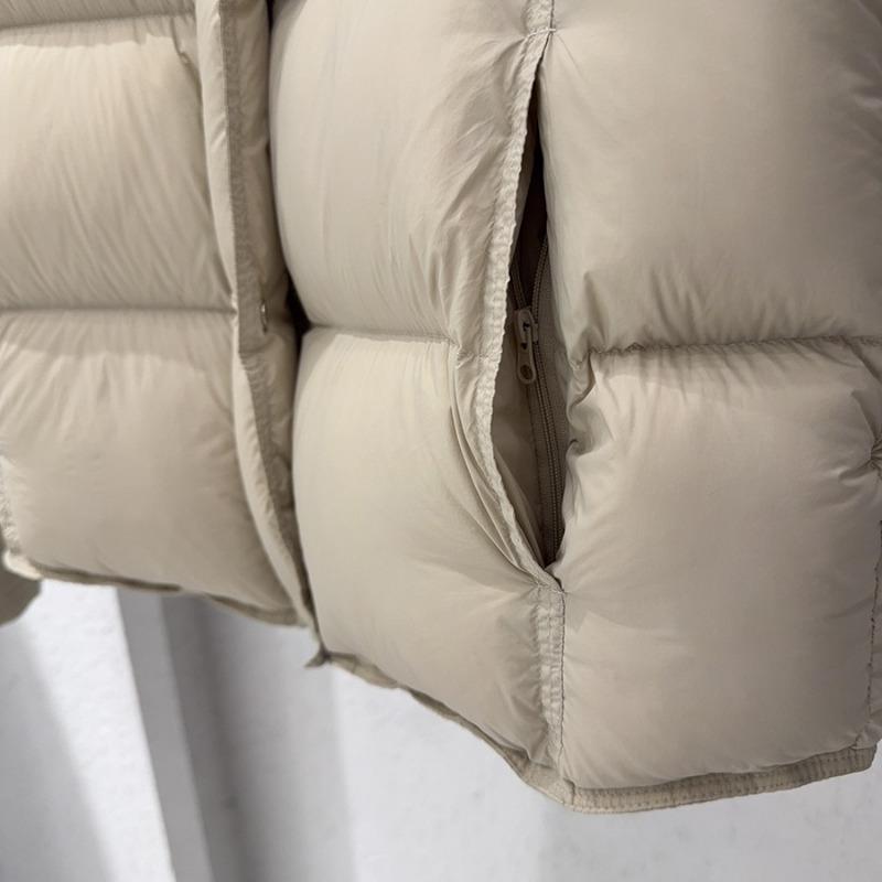 Women Casual Loose Hooded Short Thick Padded Jacket Winter Cotton Outerwear