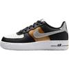 Air Force 1 Low Top Skateboard Shoes Black White Unisex HV0937-010