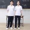 Summer Short Sleeve School Uniform T-shirt Set for Middle and High School Students - Boys and Girls Sportswear