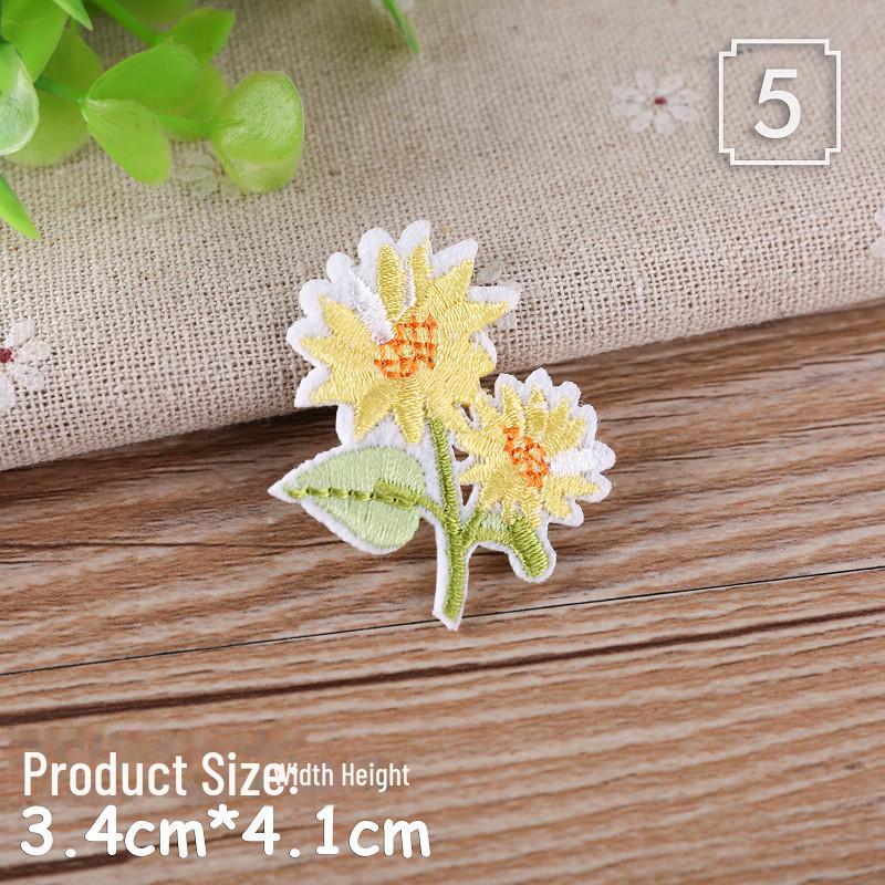 

Изысканная японская цветочная вышитая нашивка для ремонта и украшения одежды