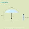 Paradise Ginko Leaf UV Protection Three-Fold Umbrella