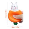 Squeezing Carrot Rabbit Squeezing Cup Pocket Small Bunny Carrot Animal Bunny Stress Pinching St R0Z3