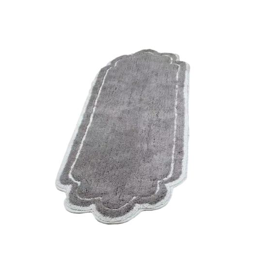 Bathroom Rug Soft Absorbent Plush Floor Mat Anti-Slip Bath Rug Quick Dry Machine Washable Long Mat for Bathroom Tub Sink Toilet