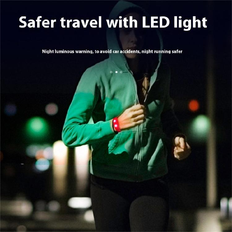 Set of 8 Flashing LED Bracelets Wristbands for Christmas Birthday Lighted LED Bracelets for Sport Outdoor Running