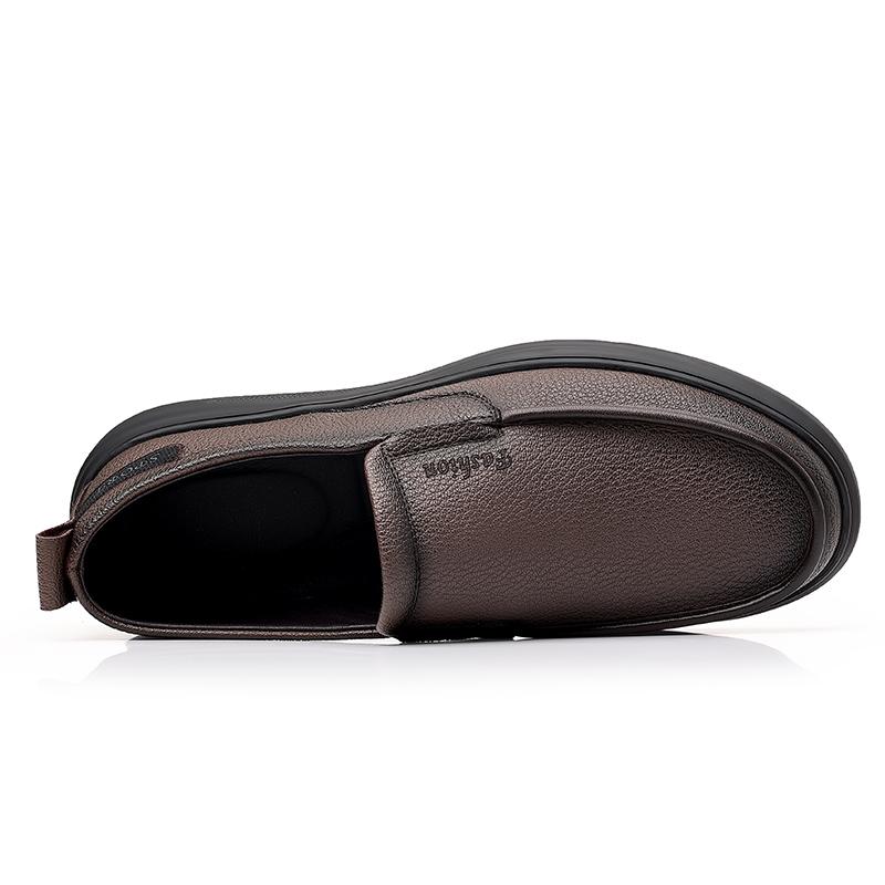 Leather Shoes For Man Genuine Leather Casual Shoes Business Oxford Shoes High Quality Designer Work Shoes