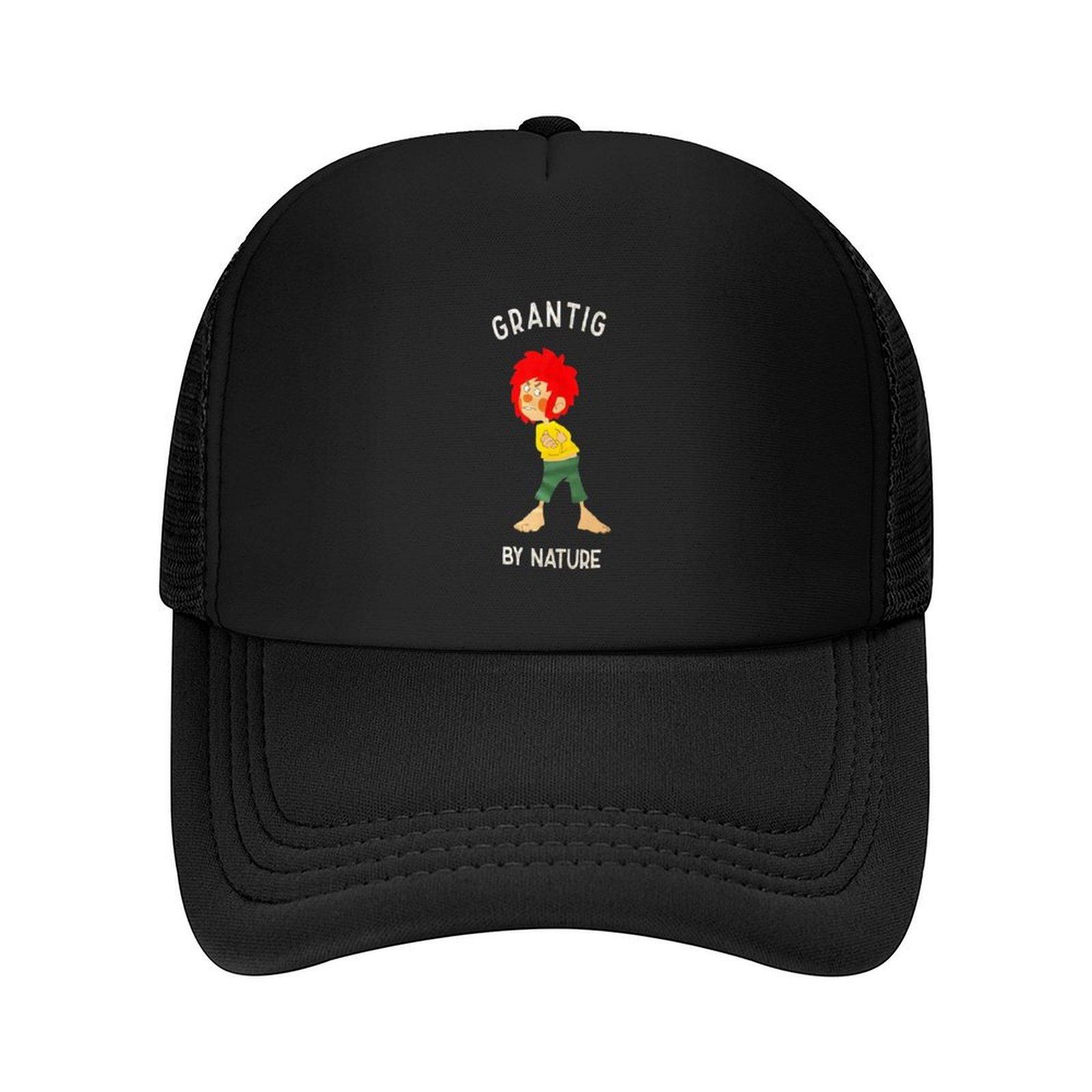 

Пумкель Ворчливый по натуре Бейсболка летняя шляпа Streetwear милые кепки от солнца Мужские Шляпы Женские