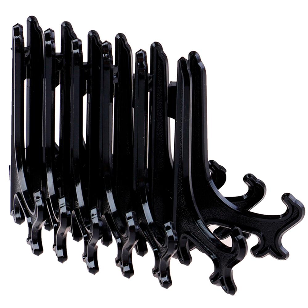 Home Plastic Decoration Display Stand Picture Frame Stand Easels Dishes Plate Holder