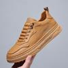Spring New High Quality Wear Resistant Sole Sports Oxford Shoes Versatile Men's Leather Casual Shoes Office Men's Business Shoes