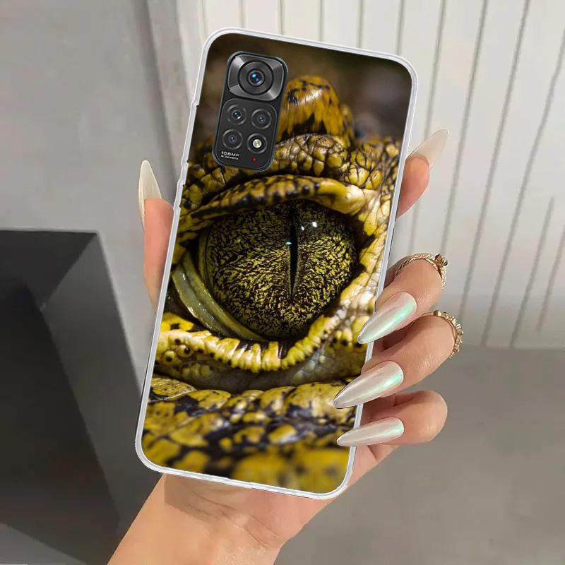 Crocodile Animal Phone Case for Xiaomi Redmi Note 15 14 14S 13 12S 12 Pro 11S 11 Plus 11T 11E 10S Soft Funda Print Shell Redmi N