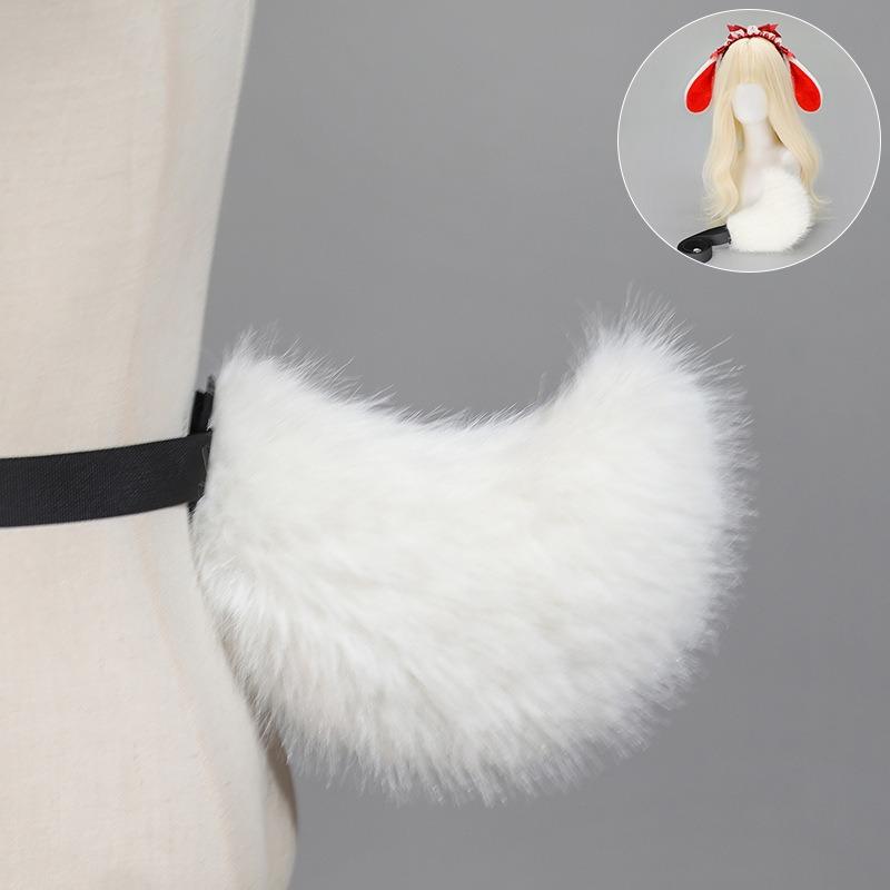 Lolita Bow Rabbit Ears KC Alice Rabbit Ears Headband Halloween Lop Rabbit Tail Set