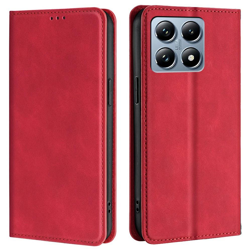 For Xiaomi 14T Pro Case Card Holder PU Leather Magnetic Closing Phone Cover