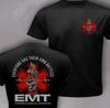 EMT Paramedic Logo Snake and Staff Unisex Tshirt Short Sleeve Casual  Cotton T Shirts