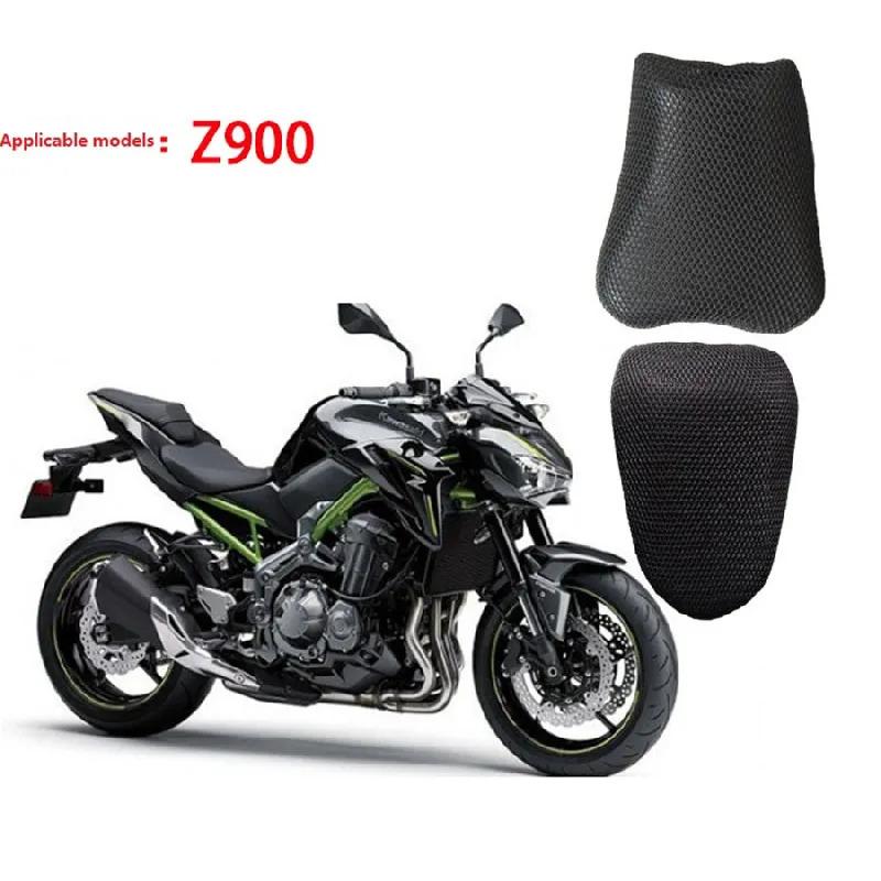 

Motorcycle Seat Cushion AntiSlip For Kawasaki Z900 Breathable 3D Mesh Fabric