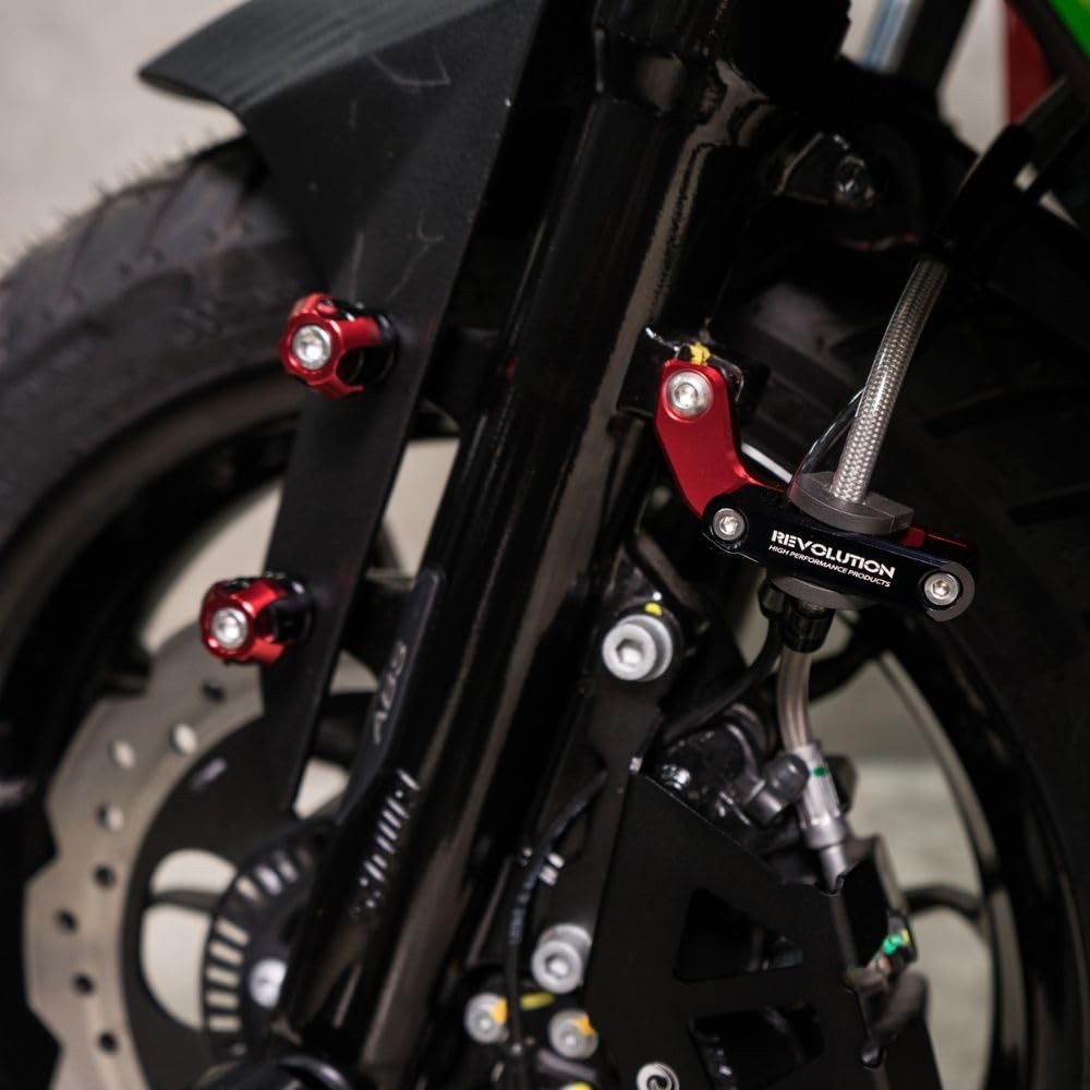 REVOLUTION Brake Hose Holder / Brake Hose Holder Honda CT125 DAX125 ADV PCX MSX (Red)