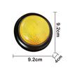 4pcs New 4Colors Answer Buzzers with Lights and Sound Trivia Games Game Buzzers Family Feud Jeopardy Buzzer for Trivia Games