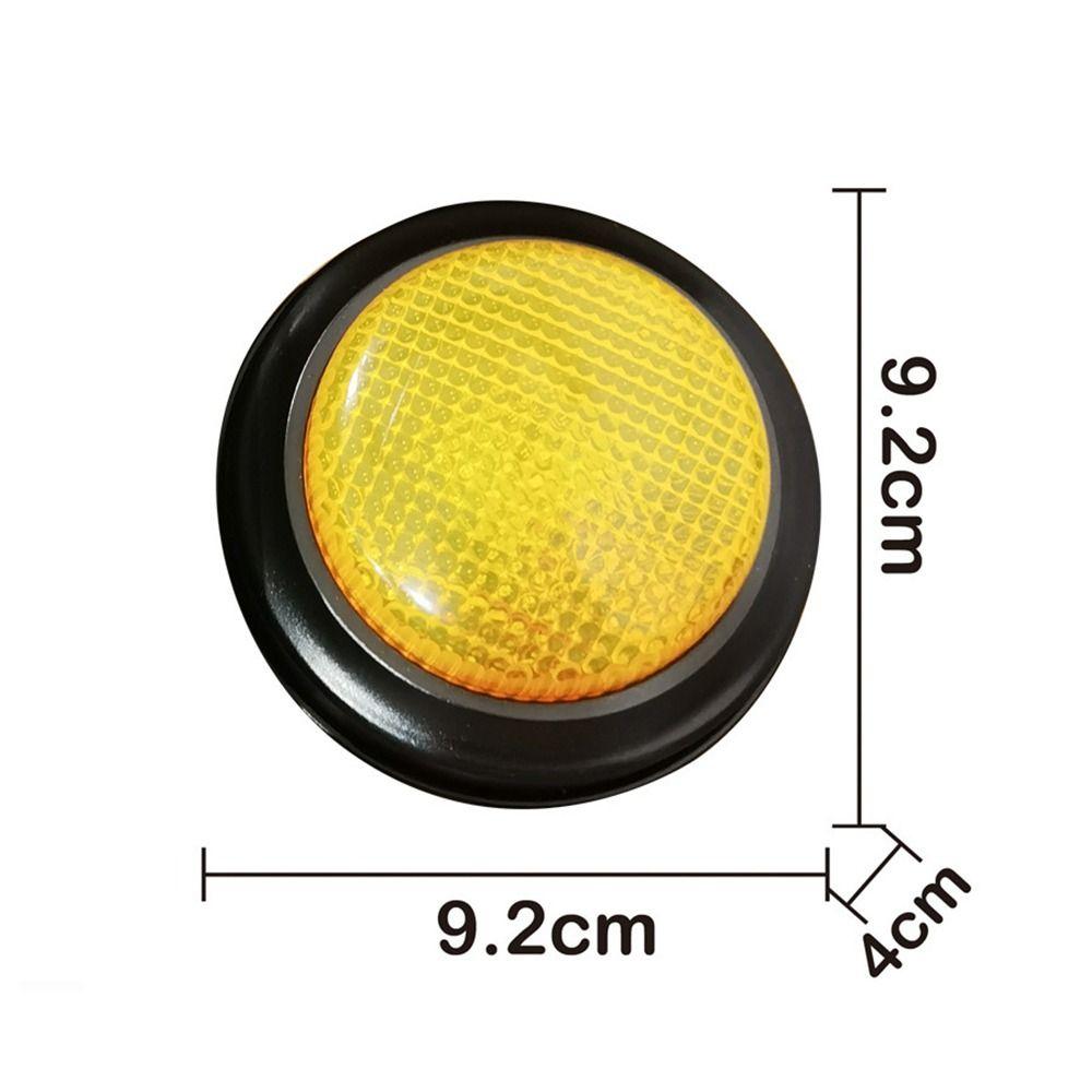 4pcs New 4Colors Answer Buzzers with Lights and Sound Trivia Games Game Buzzers Family Feud Jeopardy Buzzer for Trivia Games