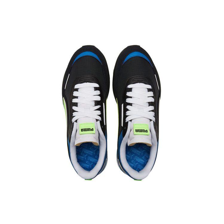 Puma City Rider Electric Unisex Black Green Glare 382045-01