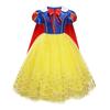 Children Costume Girl Dress Halloween Princess Cosplay Party Rapunzal Anna Elsa Birthday Clothes