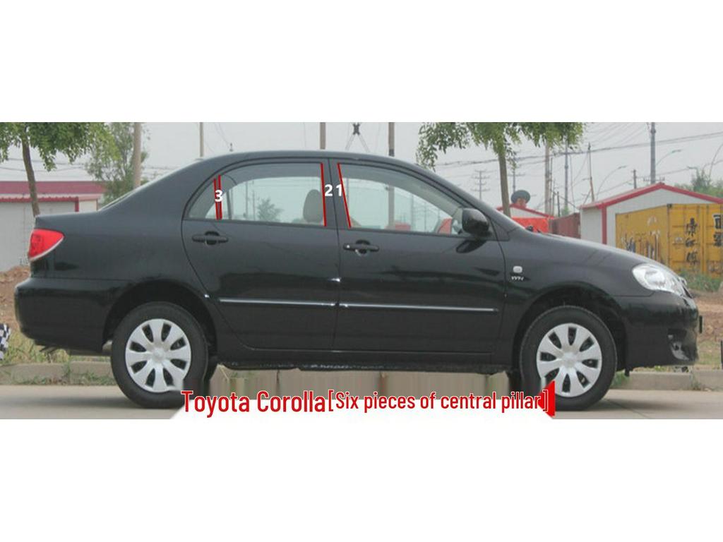 Toyota Corolla, Levin, RAV4, Reiz, Vios FS 2023 Modified Car Window Center Pillar Fan