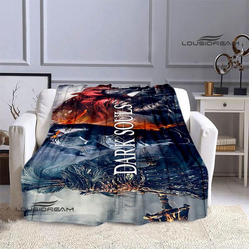 3D Game D-Dark Souls Printed Blankets Warm Blanket Soft and Comfortable Home Travel Bed Blanket Picnic Blanket Birthday Gift