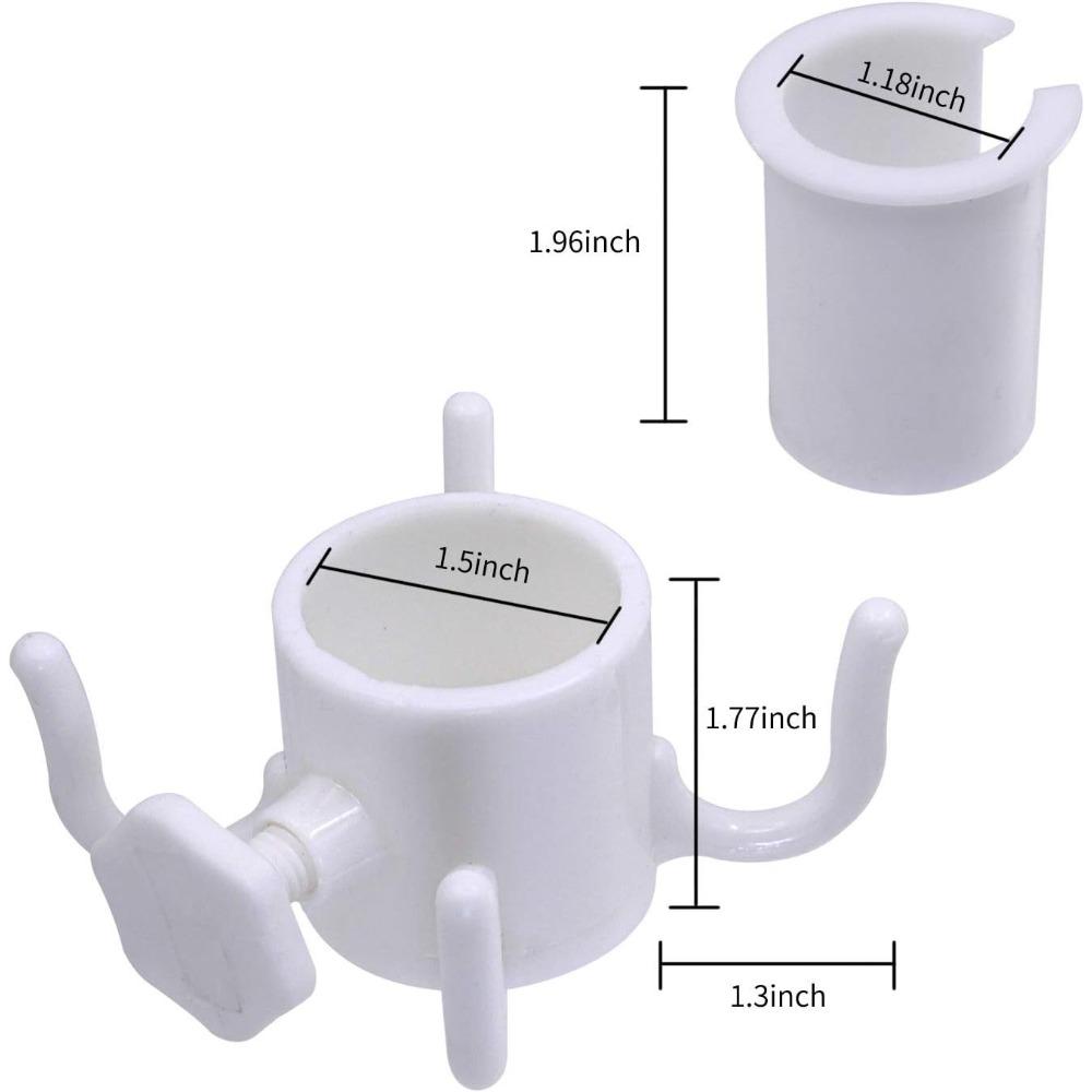 Outdoor Beach Umbrella Hooks Hanger Space-saving Useful Sun Umbrella Storage Holder Wear-resistant Versatile Four-corner Hook