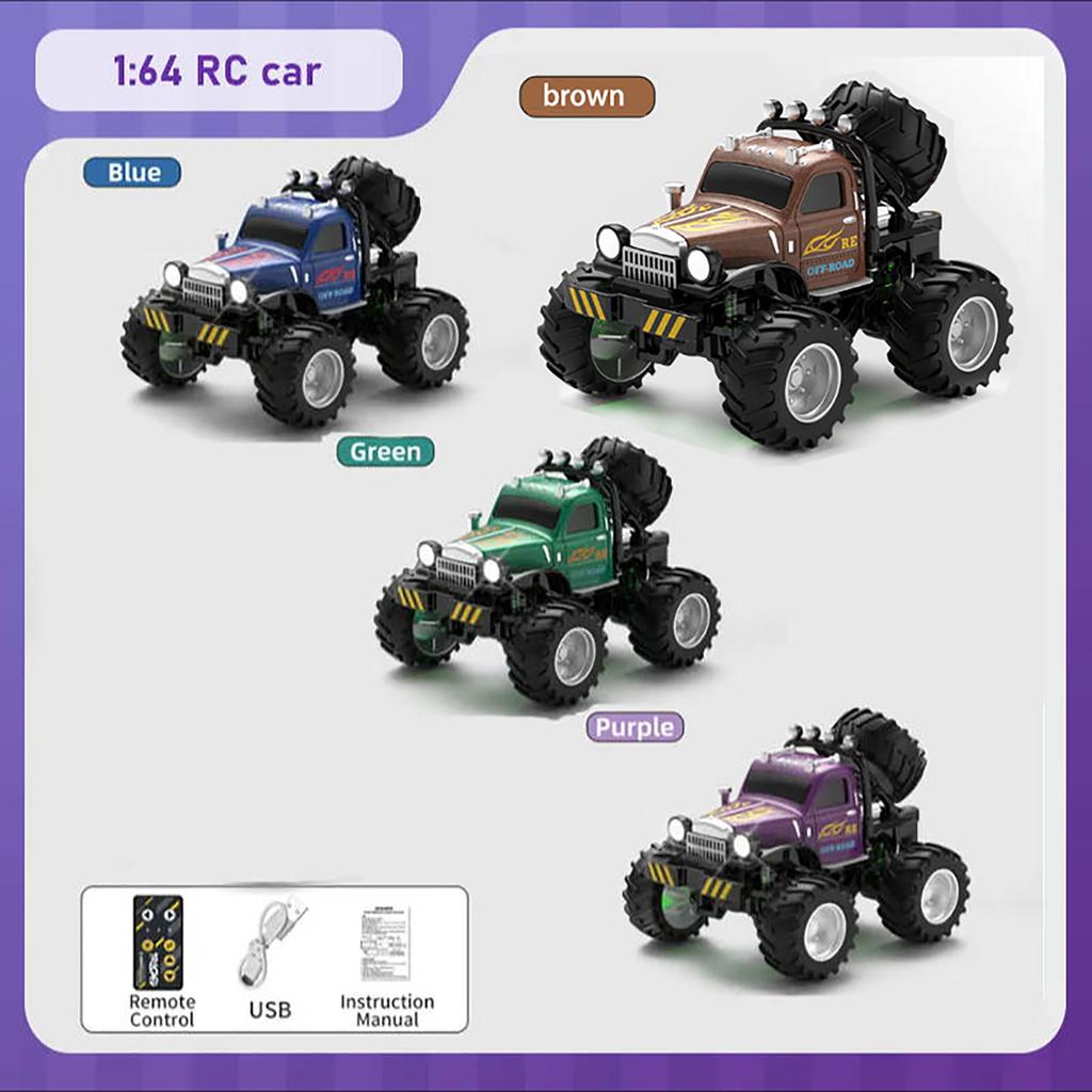 New Q Alloy Remote Control Off-road Scooter Short Card Racing Car Remote Control Car Boy Birthday Gift
