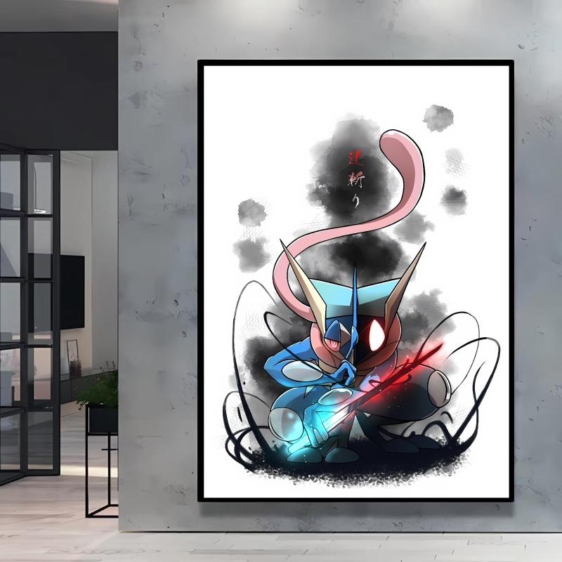 Canvas HD Prints Pokemon Blaziken Cartoon Character Images Modern Living Room Home Decor Aesthetic Poster Classic Children Gifts