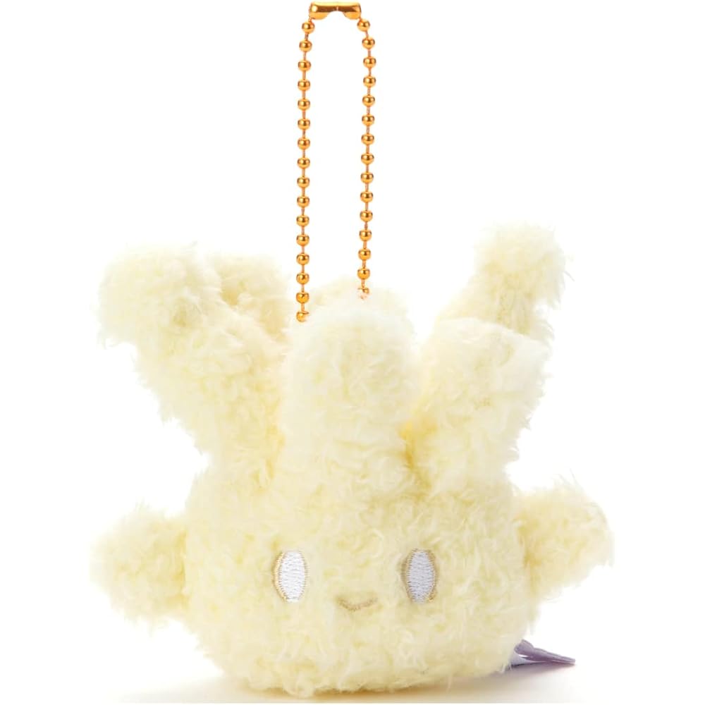Takaratomy A.R.T.S Pocket Monster PokePiece Plush Ball Chain Mascot Mahomiru 9cm