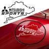 Carrosserie Styling Brandstoftankdop Sticker Decoratie Decal Accessoires Voor 9 Ralliart EX ASX L200 Colt Outlander Lancer