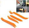 New 30 Pcs Car Fastener Clip Door Panel Radio Removal Tool+Cable Ties+Sponge Pad Kit
