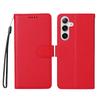 For Samsung Galaxy S24/Galaxy S25 Case RFID Blocking 3 Card Slots PU Leather Phone Cover with Wrist Strap