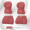 Compatible BYD Yuan PLUS/Pro/UP Car Headrest & Lumbar Support Set - Four Seasons Comfort Edition