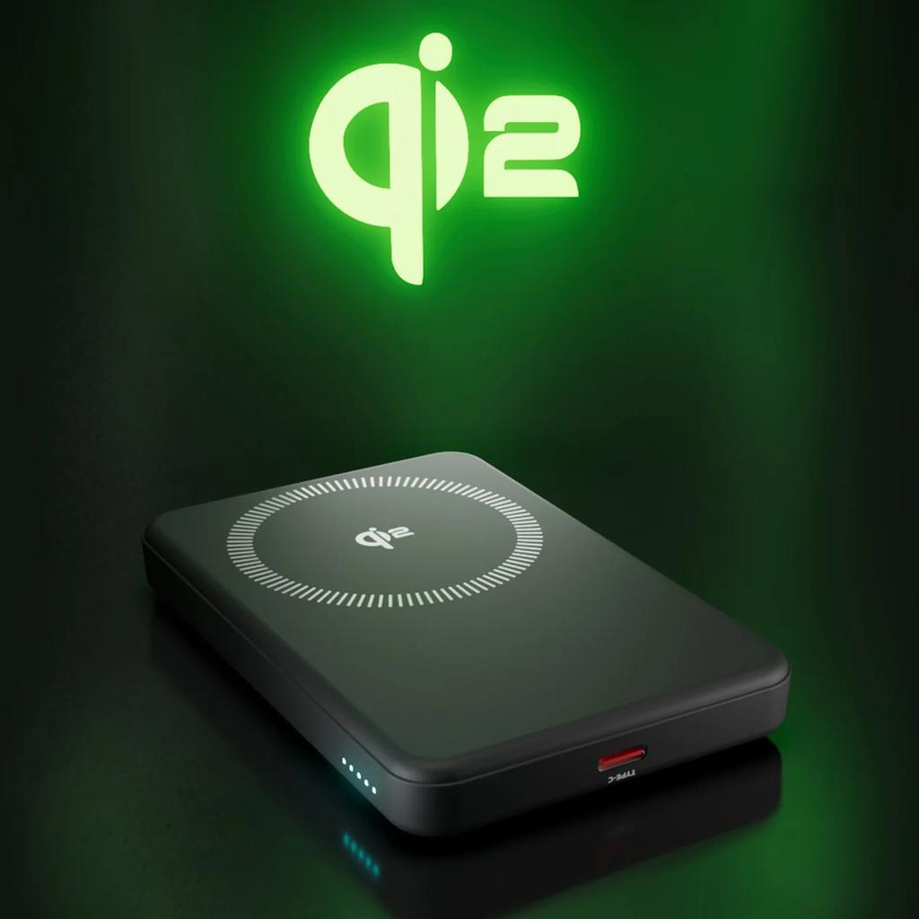 Powerbank wireless Mag Power Qi2 5000 mAh MagSafe USB-C PD 20W - nero