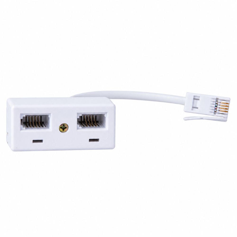 UK BT Standard RJ11 Plug Adapter RJ11 Connector Phone Line Splitter  Home Phone