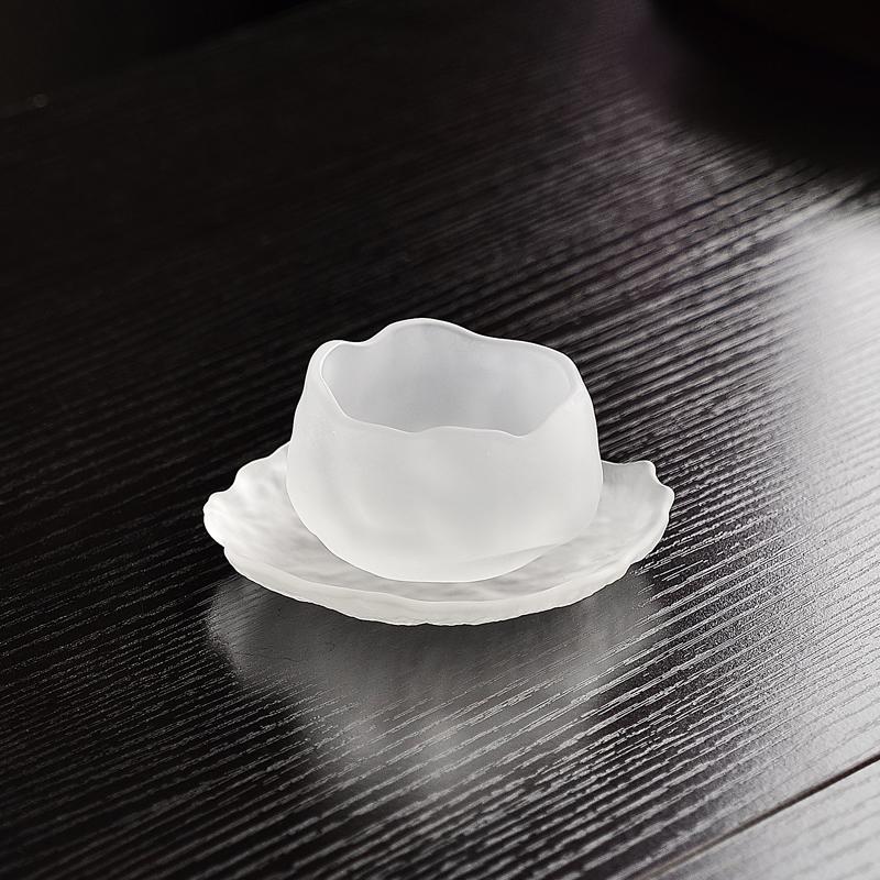 Japanese Sle Glass Tea Cup Set Small Gongfu Tea Cups Personal Dedied Sake Cups Home Use Tea Ceremony Owner Cup