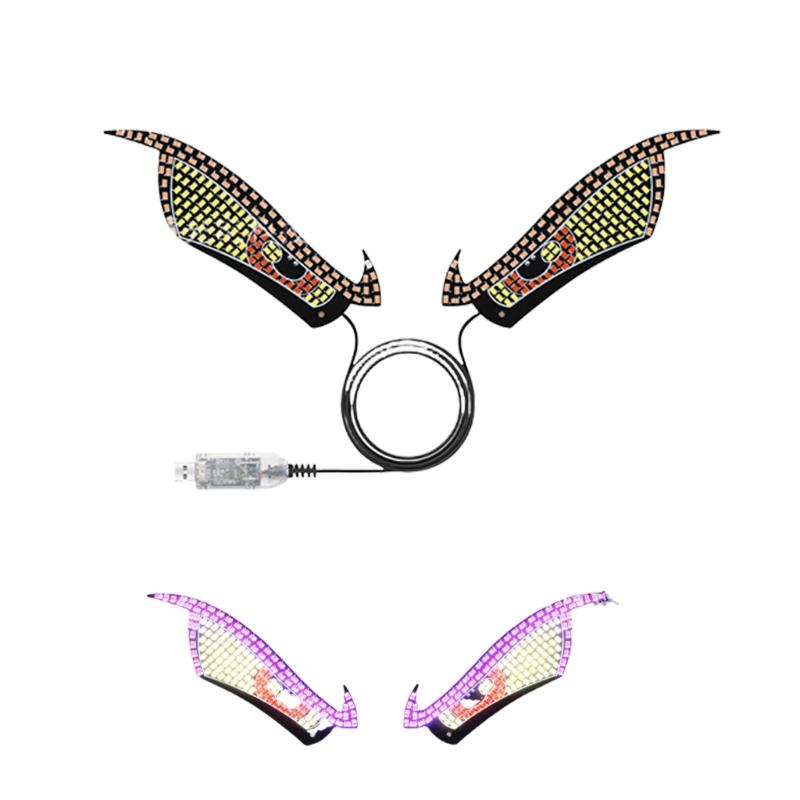 

Universal Fit Eye Catching LED Car Accessory Decoration Light In Multiple Color Options For Motorcycles Auto Styling 2pcs