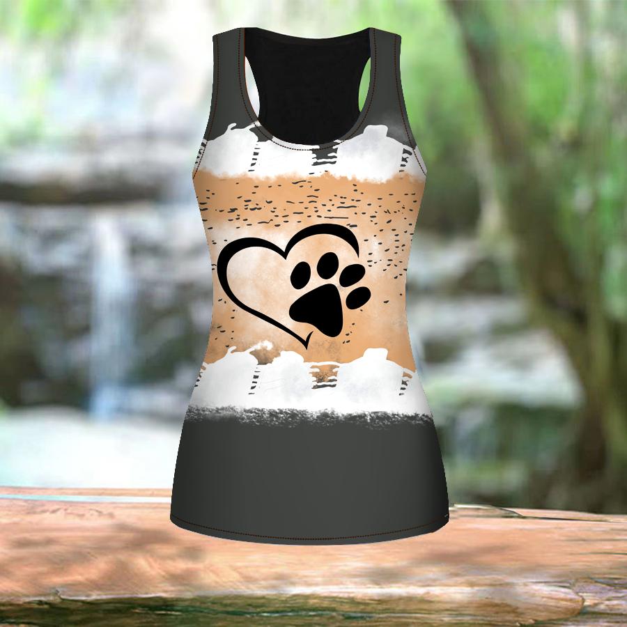 Женские летние спортивные рубашки с 3D оранжевым сердечным принтом для занятий йогой — фото 7