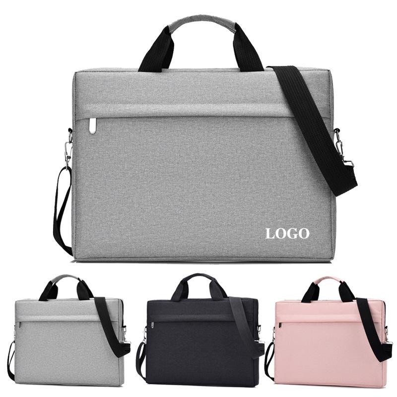 15-16 Inch Tablet & Laptop Shoulder Bag with Custom Logo - Computer Handbag Briefcase for Business